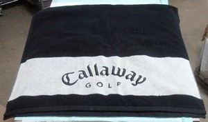 CALLAWAY GOLF TOWEL 40" X 20"