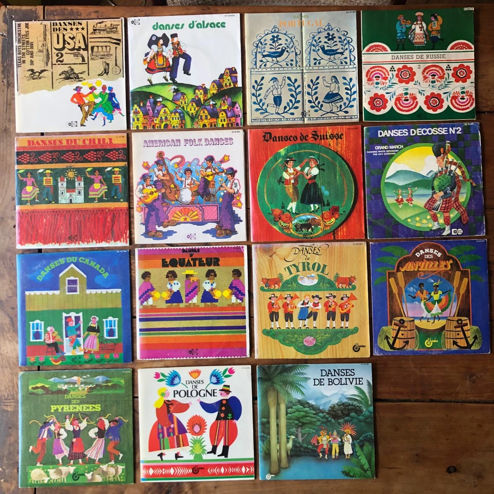 65 x 7" Unidisc Collection Danses - French press - Image 4 of 4