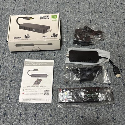 Dcolor DVB-S/S2 HDMI Full-HD 1080P Satelliten-Receiver TV Stick 2in1 Funktion