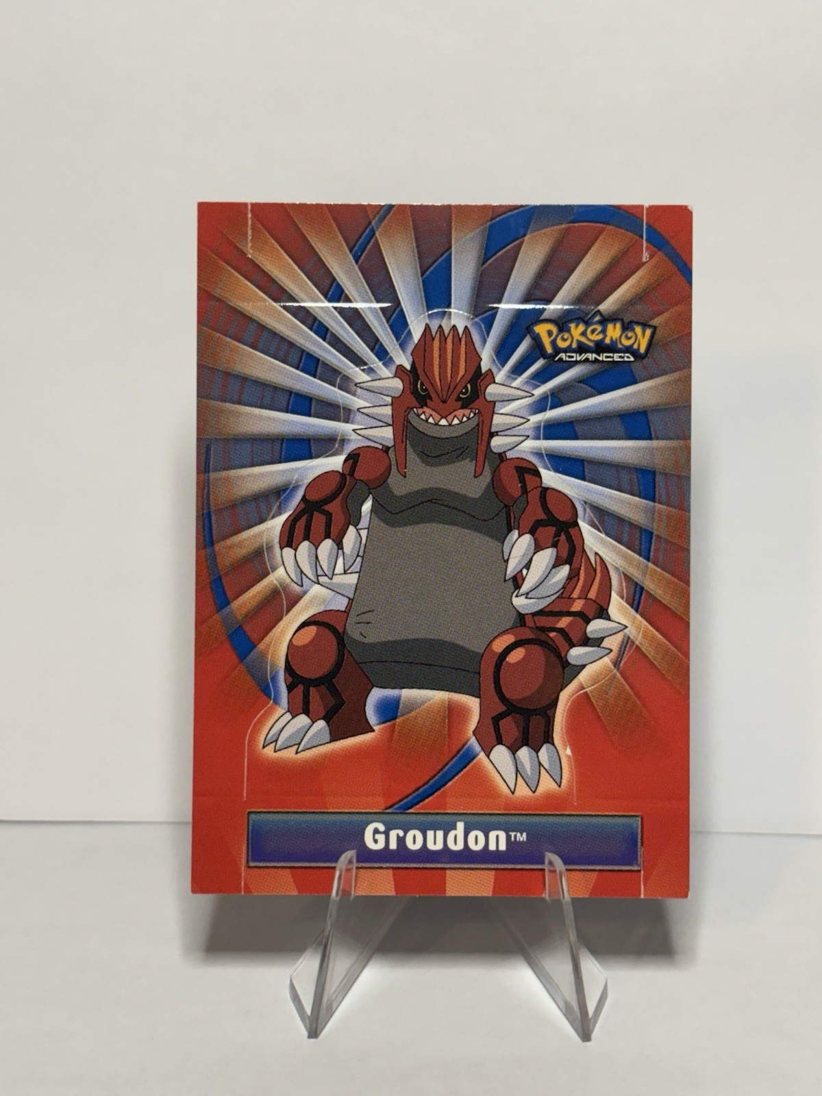 2003 Topps Pokemon Advanced Pop-ups Groudon Pop Up 6 Of 10 NM