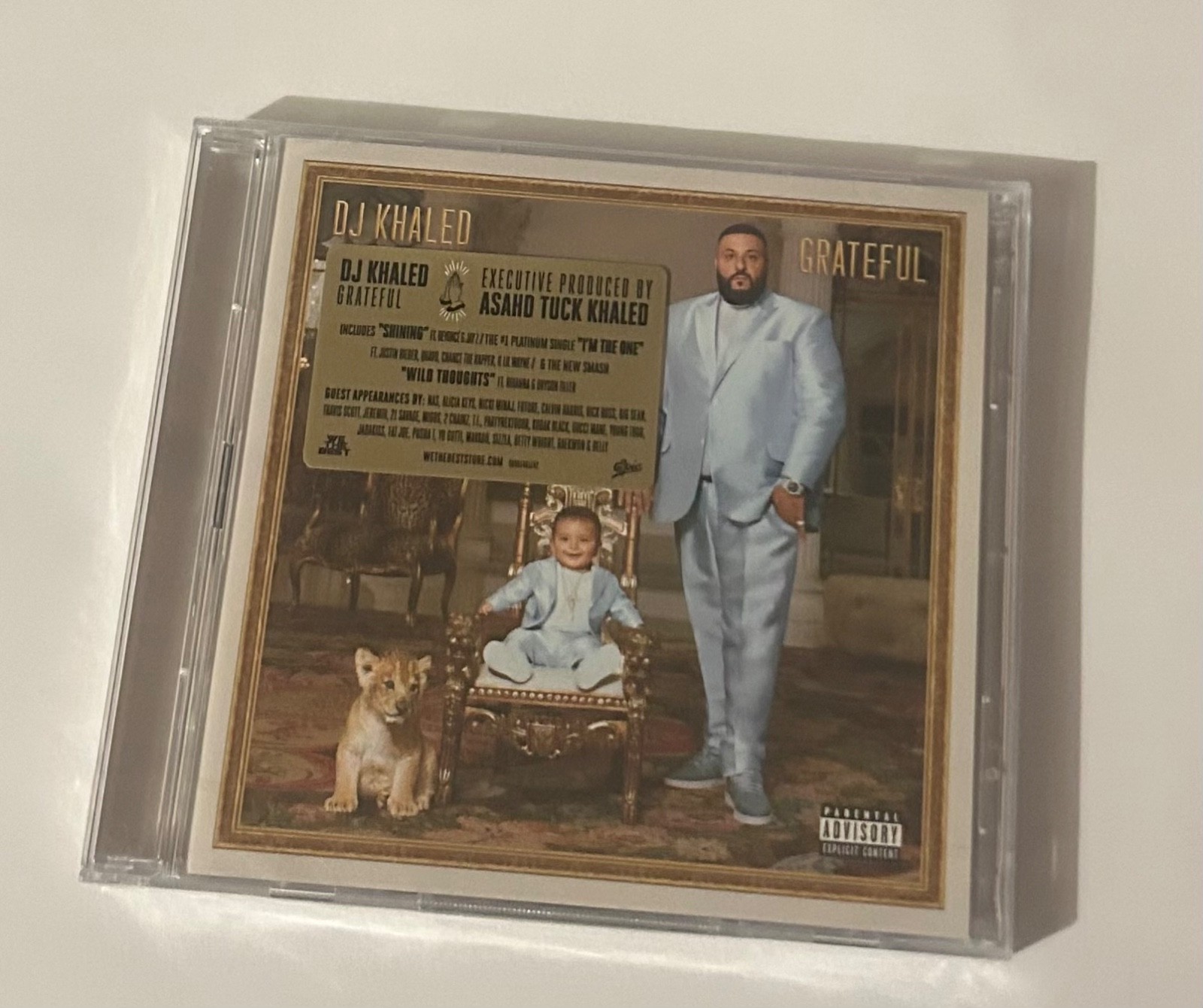 DJ Khaled Grateful (CD) Album New Sealed Free Post