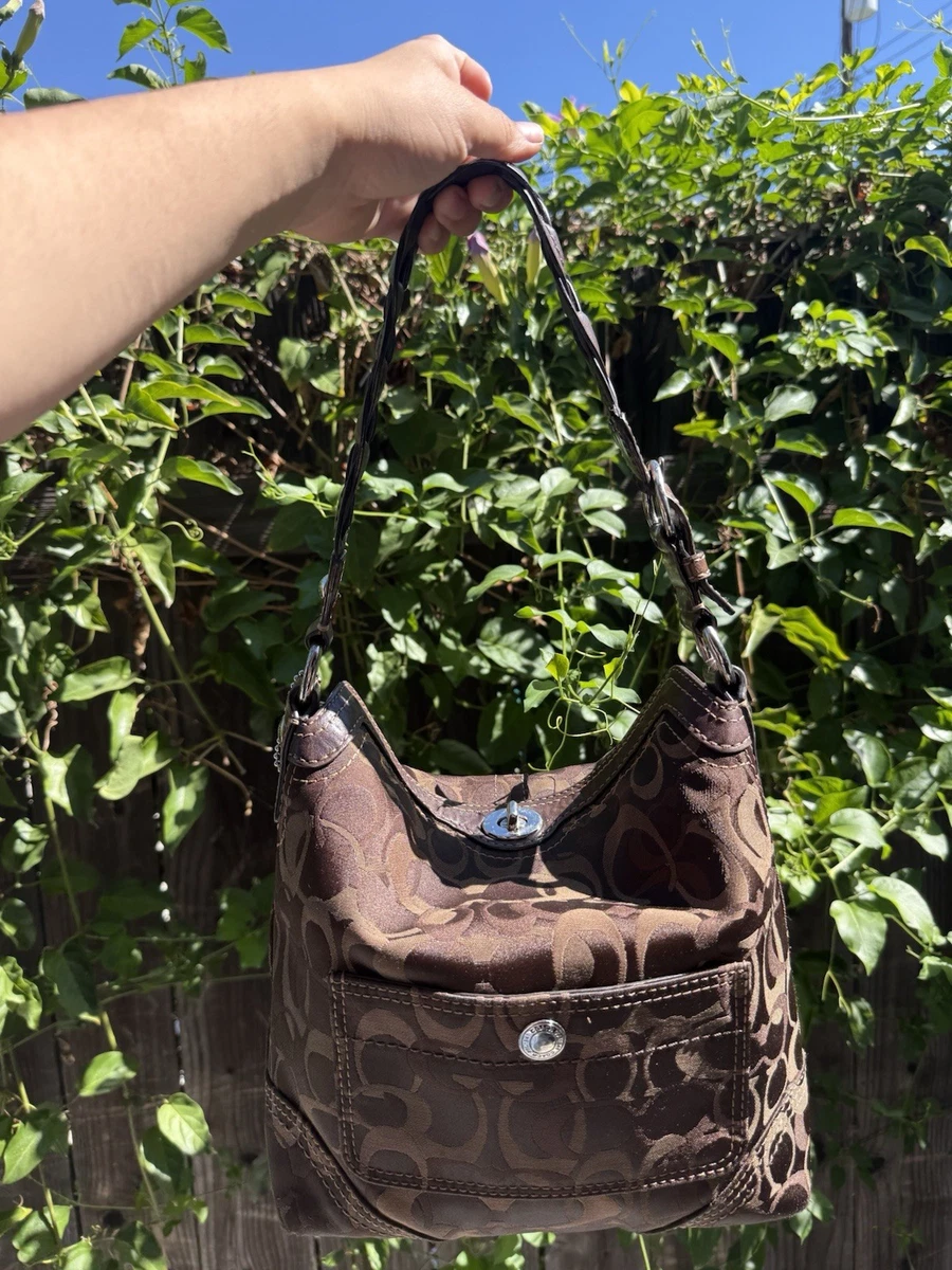 25+ Coach Turn Lock Women's Hobo Handbags & Bags for sale
