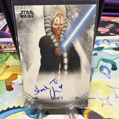 Topps Star Wars Stellar Signatures Shaak Ti SSA-OS Autograph Card Orli Shoshan