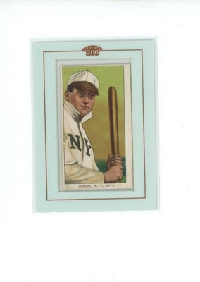 2002 Topps 206 Framed 1909-11 Mike Donlin T206 Sweet Caporal 350