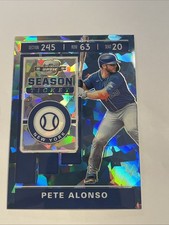 2020 Panini Chronicles Contenders Optic Pete Alonso /99 Blue Ice Prizm Mets