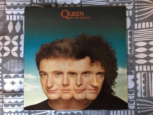 Queen: The Miracle 1989 Vinyl Record. VG Sleeve, VG+ Record.