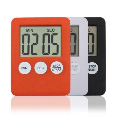 Electronic LCD Digital Kitchen Cooking Timer Count-Down Up Clock Loud Alarm
