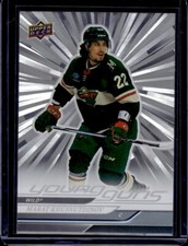 2024-25 Upper Deck Young Guns Outburst Silver Marat Khusnutdinov Rookie #243