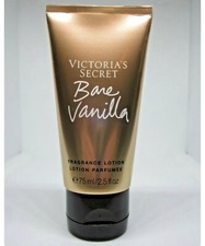 Victoria's Secret Bare Vanilla fragrance lotion travel mini 2.5 oz.