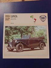 Classic Cars Atlas Editions 1999 Singles 193337 Lancia Augusta Free Ship Classic Cars Atlas Editions 1999 Singles 193337 Lancia Augusta Free Ship