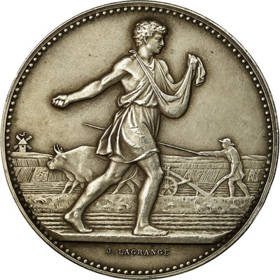 SECOND REPUBLIC Médaille, Comice agricole fme_950727 Medals
