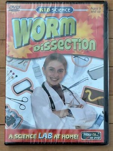 Image of Kid Science Worm Dissection DVD NEW and SEALED Homeschool