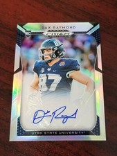 2019 Prizm Draft Auto #260 Dax Raymond Utah State D