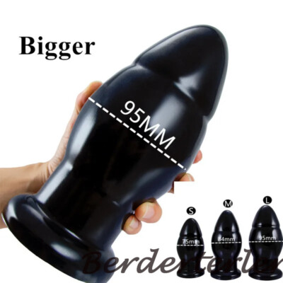 3 Size Huge Anal Plug Big Egg Dildo Butt Plug Vagina Dilator Masturbator  Sex Toy