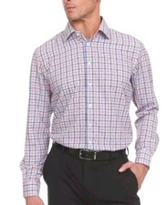 Nautica Men's Button-Up Dress Shirt Size L 16-16.5 34/35 New With Tag 