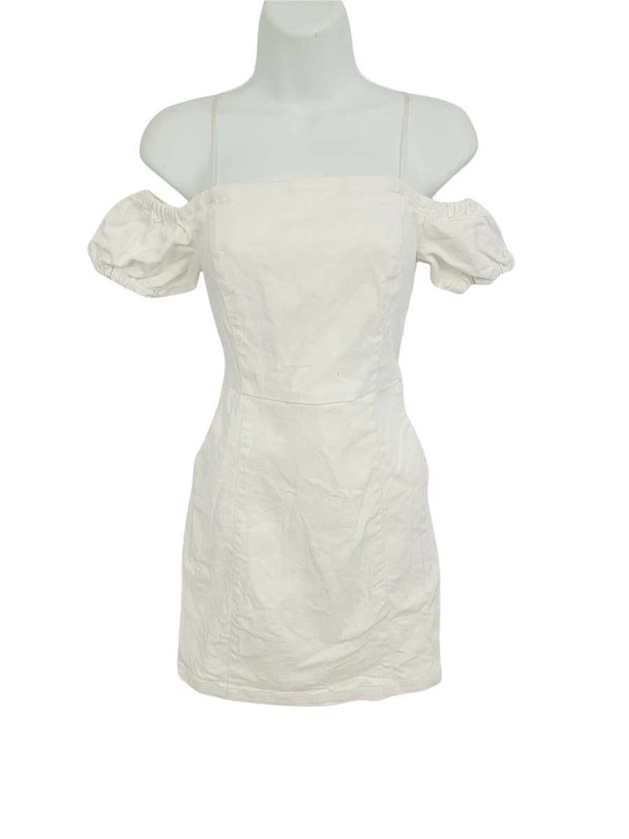 Forever 21 white off the shoulder dress sale