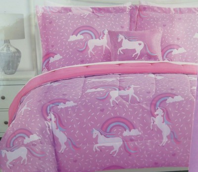unicorn rainbow comforter