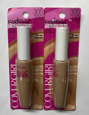 Covergirl Ready Set Gorgeous Concealer 305-310 Medium/Deep (2 Pack)