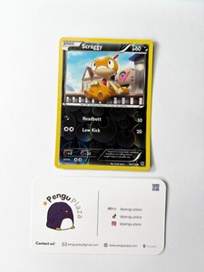 Scraggy 85/135 - Reverse Holo Plasma Storm Pokemon TCG LP