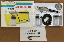 Central Pneumatic #6131 Air Brush Kit NOS