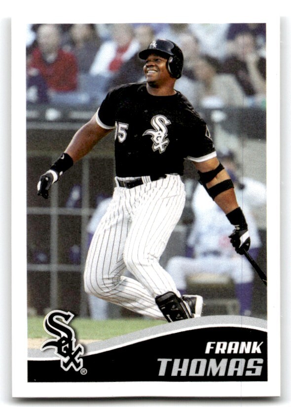 2013 TOPPS STICKERS FRANK THOMAS CHICAGO WHITE SOX #53