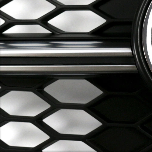 For Audi A8 Sport S8 D4.5 2014-2017 2PCS ACC Style LH&RH Fog Lights Grilles - Picture 5 of 5
