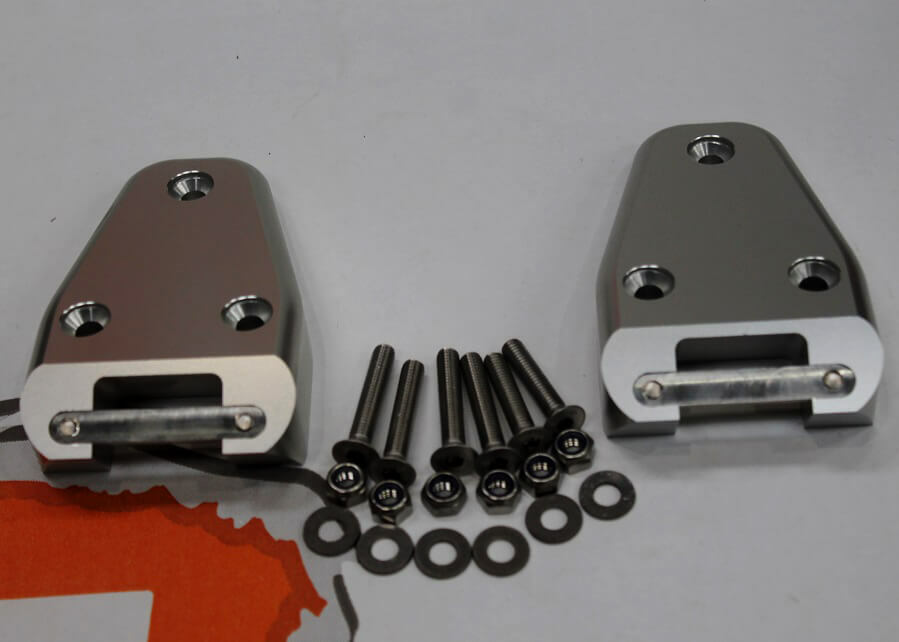 Aluminium pair of hinges Fit Land Rover Defender 90 110 eBay