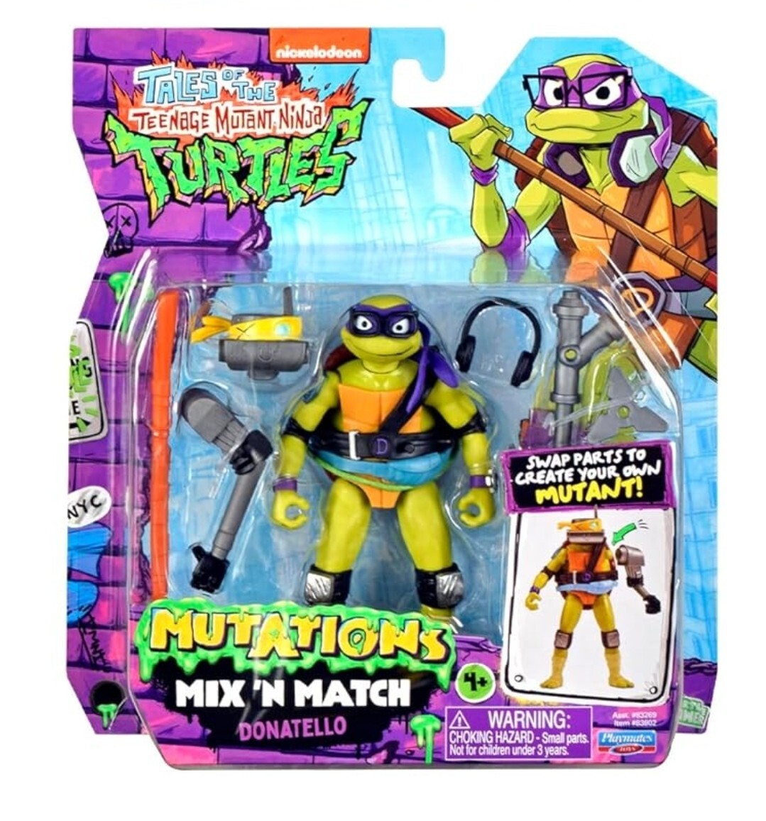 Tales of the Teenage Mutant Ninja Turtles Mix 'n Match Donatello