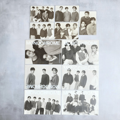 BTS 2024 POP-UP: Monochrome Mini Photocard Printed Photo Visitors