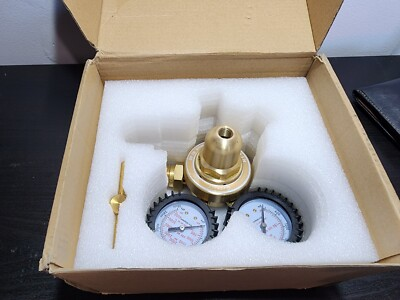 #ad BETOOLL Nitrogen Regulator with 0 400 PSI Delivery Pressure Equipment Brass $34.00