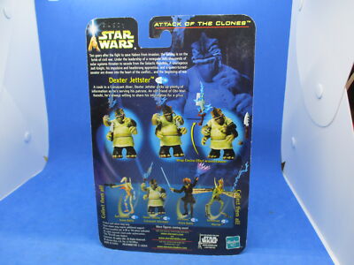 DEXTER JETTSTER Star Wars ATTACK OF THE CLONE 2001 3.75