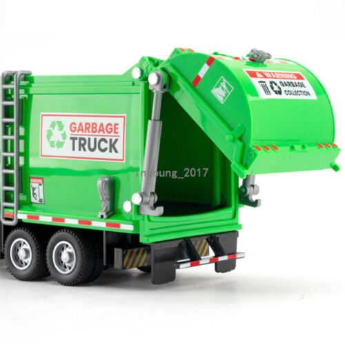 7.3" Recycling Müllwagen Modellauto Diecast Spielzeug fur Männer Kind Junge - Bild 10 von 18