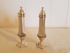 VINTAGE LA FRANCE PEWTER SALT AND PEPPER SHAKERS REG 874 — photo 2