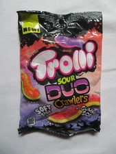 (1) Trolli Sour Duo Crawlers Gummi Candy 6.3 Oz