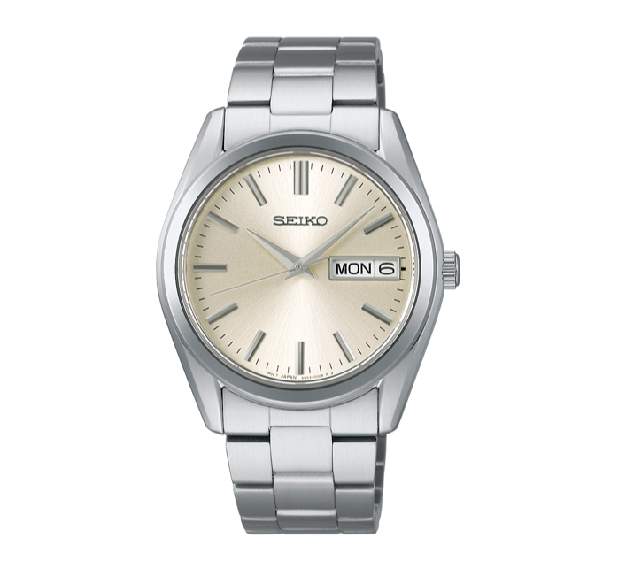 SEIKO SELECTION S SBTH007 Quartz Watch Champagne Gold Dial 37.4mm