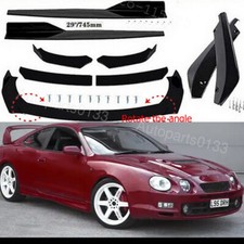 For Toyota Celica 2000 Front Bumper Lip Spoiler Splitter Body Kits Side Skirts For Toyota Celica 2000 Front Bumper Lip Spoiler Splitter Body Kits Side Skirts