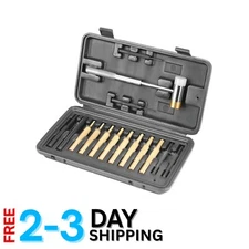 All-in-One Gunsmithing Maintenance Kit: Chrome Hammer, 14 Punches & Storage