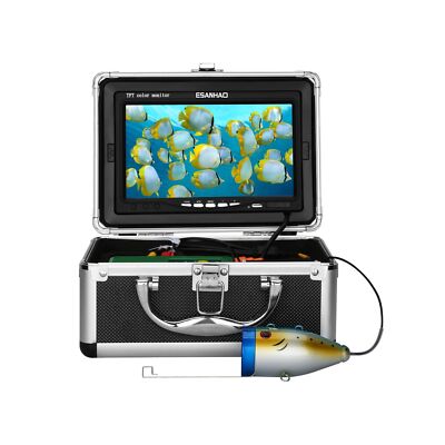 Fishing Camera,7Inch Underwater Fishing Camera with 30Pcs Light,Waterproof Vi...