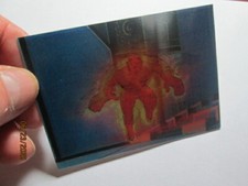 1996 MARVEL MOTION - BASE CARD - ( 6 ) HUMAN TORCH 