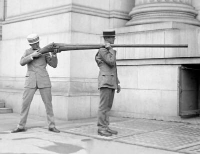 Antique Big Gun Photo 694 Oddleys Strange & Bizarre | eBay