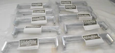 20 New GlideRite 5 in Hardware Chrome / Silver square Slim Cabinet Drawer Pulls