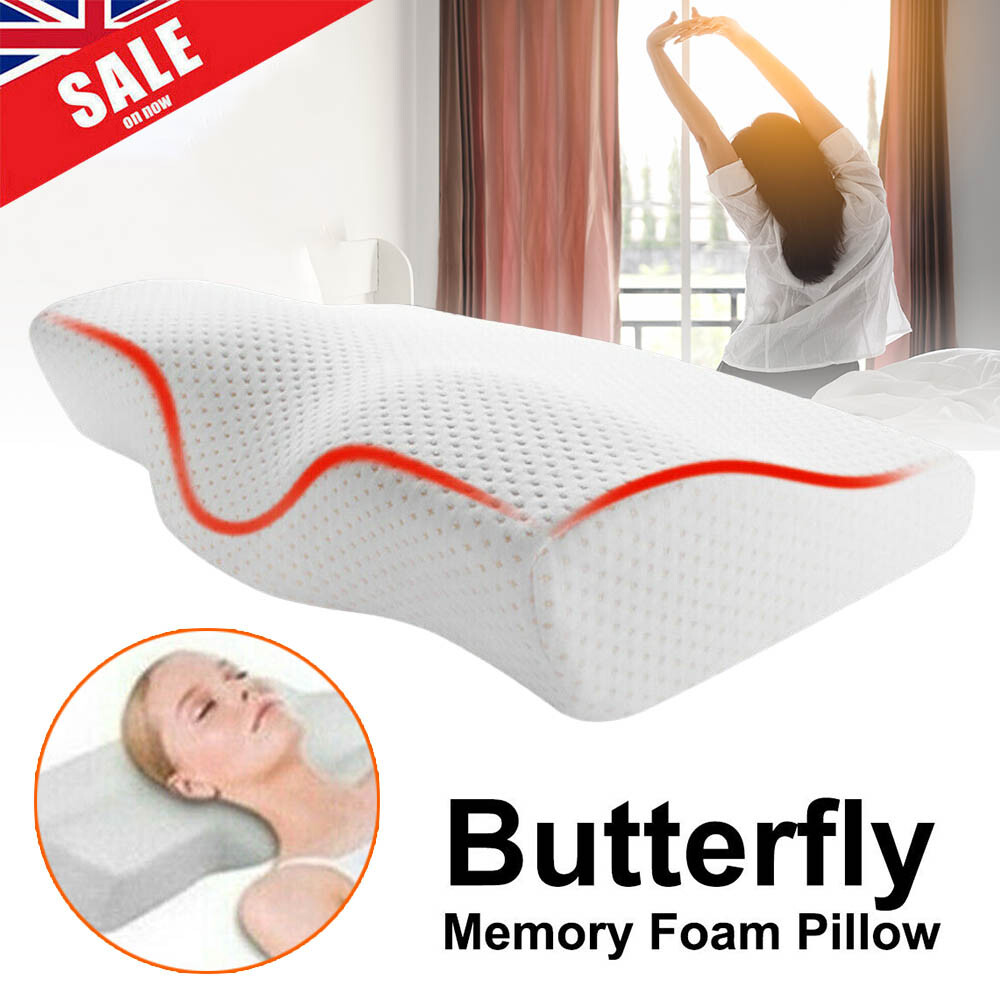Memory Foam Pillow Sleep Orthopaedic Cervical for Head Neck Back