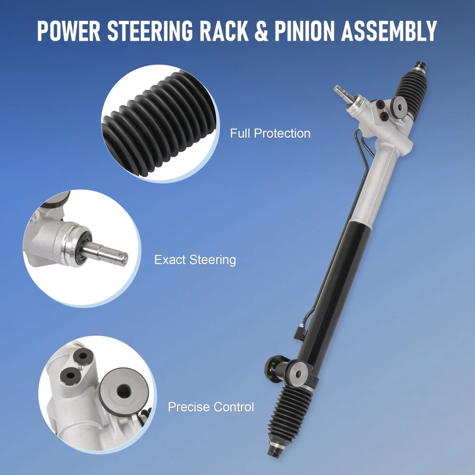 Power Steering Rack Pinion Assembly For 2003-09 Chevrolet Trailblazer GMC Envoy - Image 2 of 4