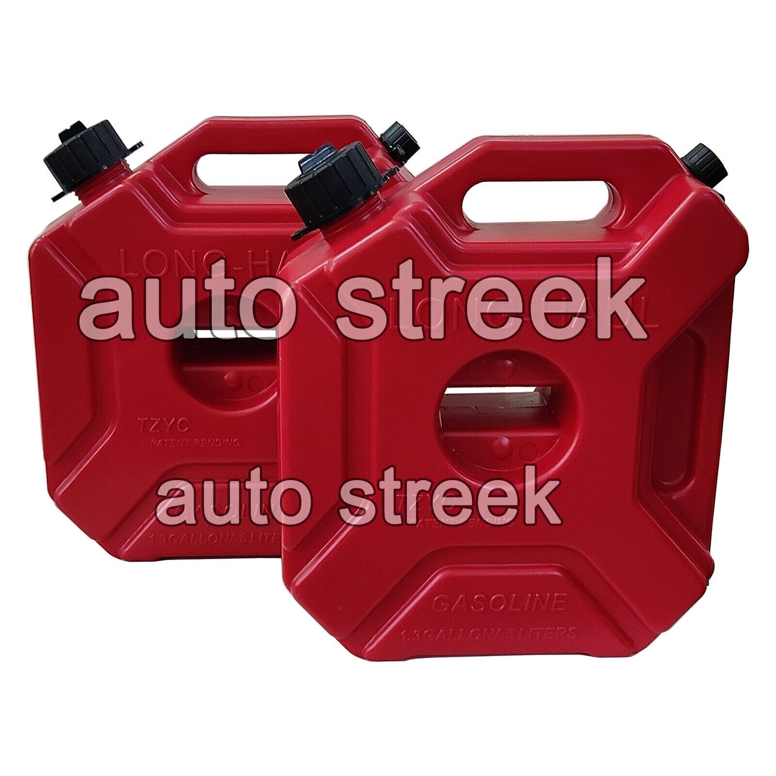 Fit For Royal Enfield Himalayan BS4 Red LH & RH coppia di taniche con supporto foto 4