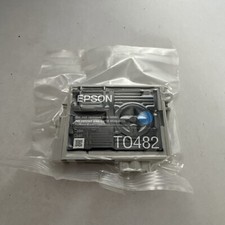 Epson 48 Ink Cartridges T0482 Genuine New Sealed Cyan