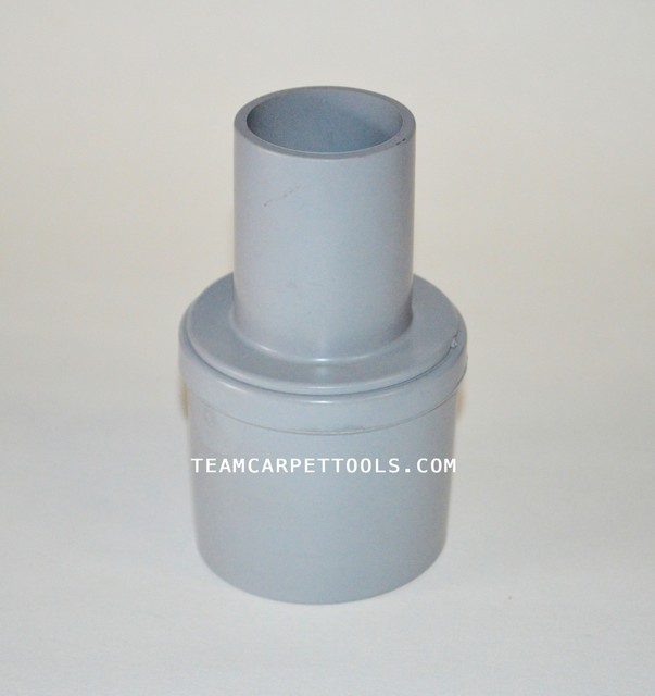 Carpet Cleaning Vacuum Hose Cuff Reducer 2" Threaded x 1.5" SlipOn