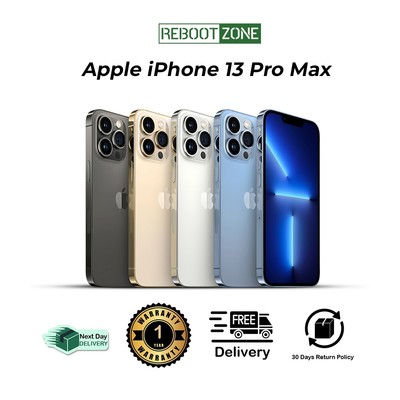 Apple iPhone 13 Pro Max 5G Alle Größen & Farben Entsperrt iOS Top A+ Zustand