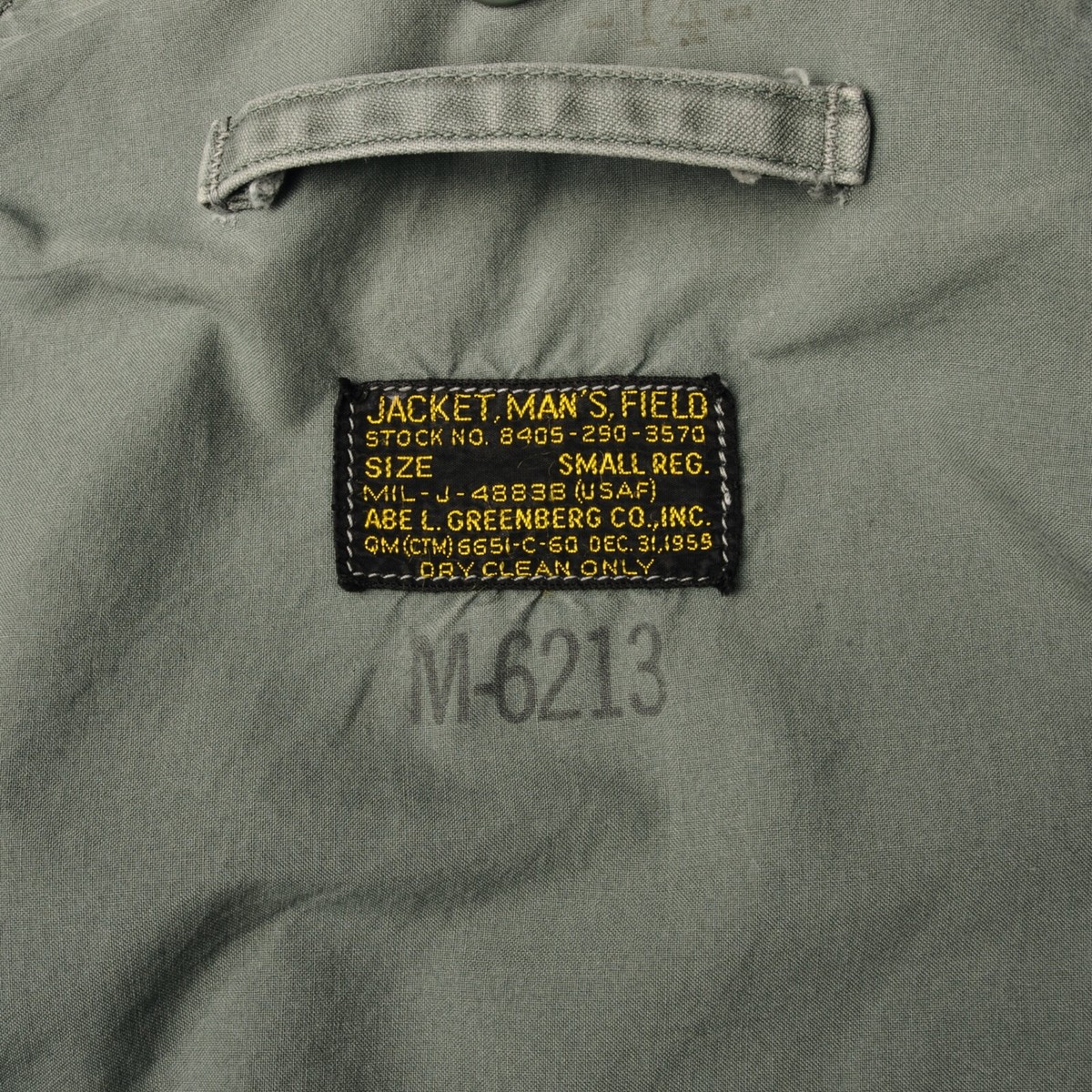 VINTAGE  AIRFORCE COAT AQUAROCK社製 VINTAGE ORIGINAL USAF FIELD JACKET 1960 SIZE SMALL REGULAR
