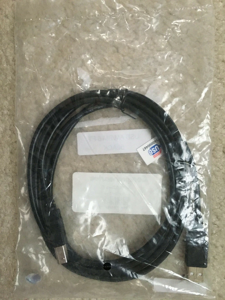 Comprehensive USB2-AB-6ST USB 2.0 A Male to USB B Male Configuration Cable 6ft - Image 3 of 3