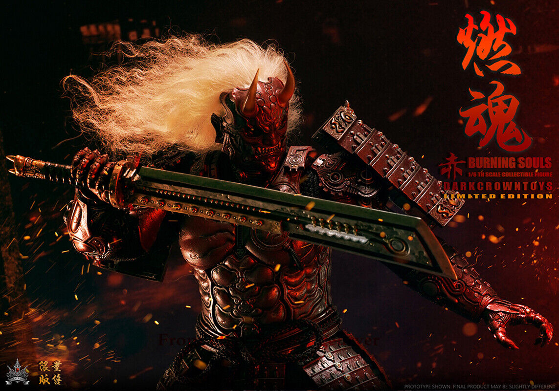 DARKCROWNTOYS 1/6 燃魂 BURNING SOULS 赤鬼
